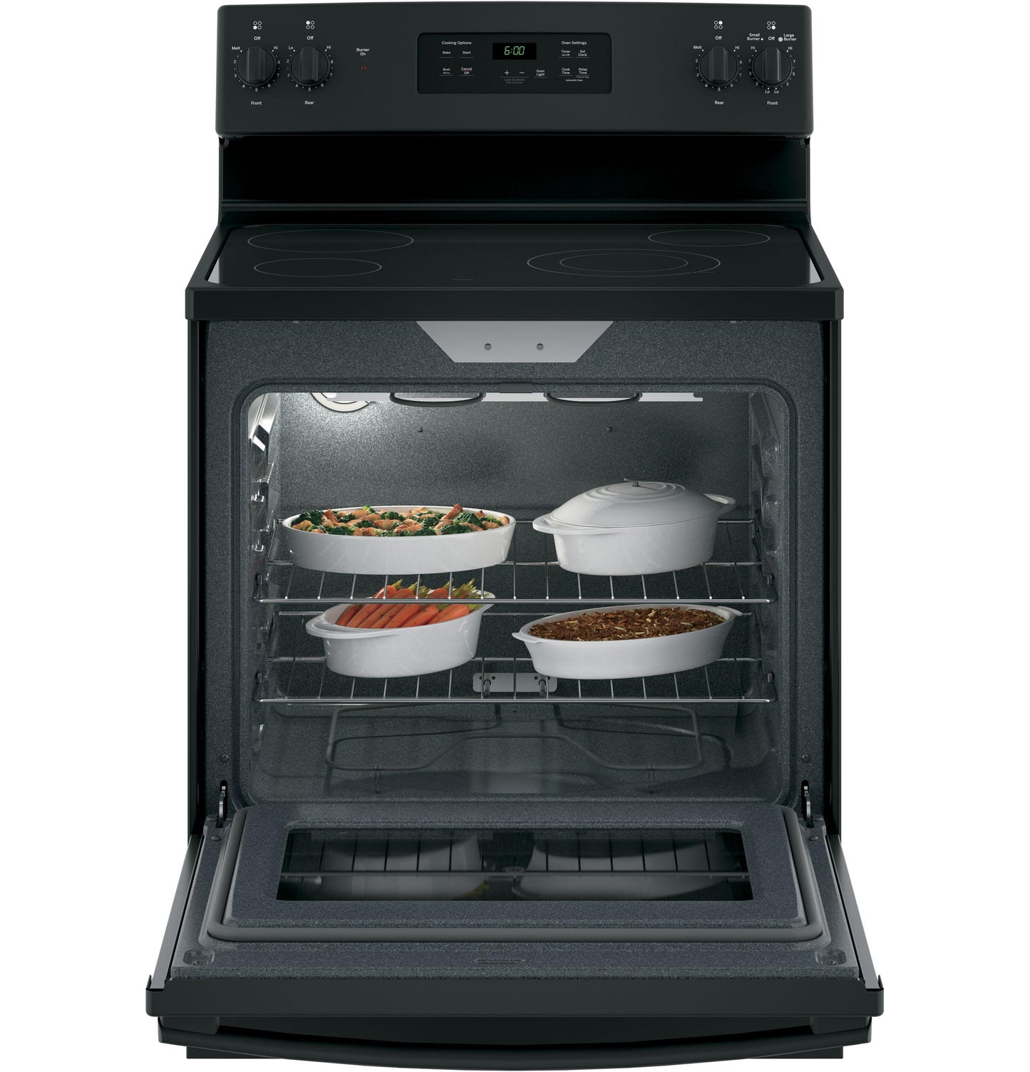 JBS60DKBB GE® 30" Free-Standing Electric Range