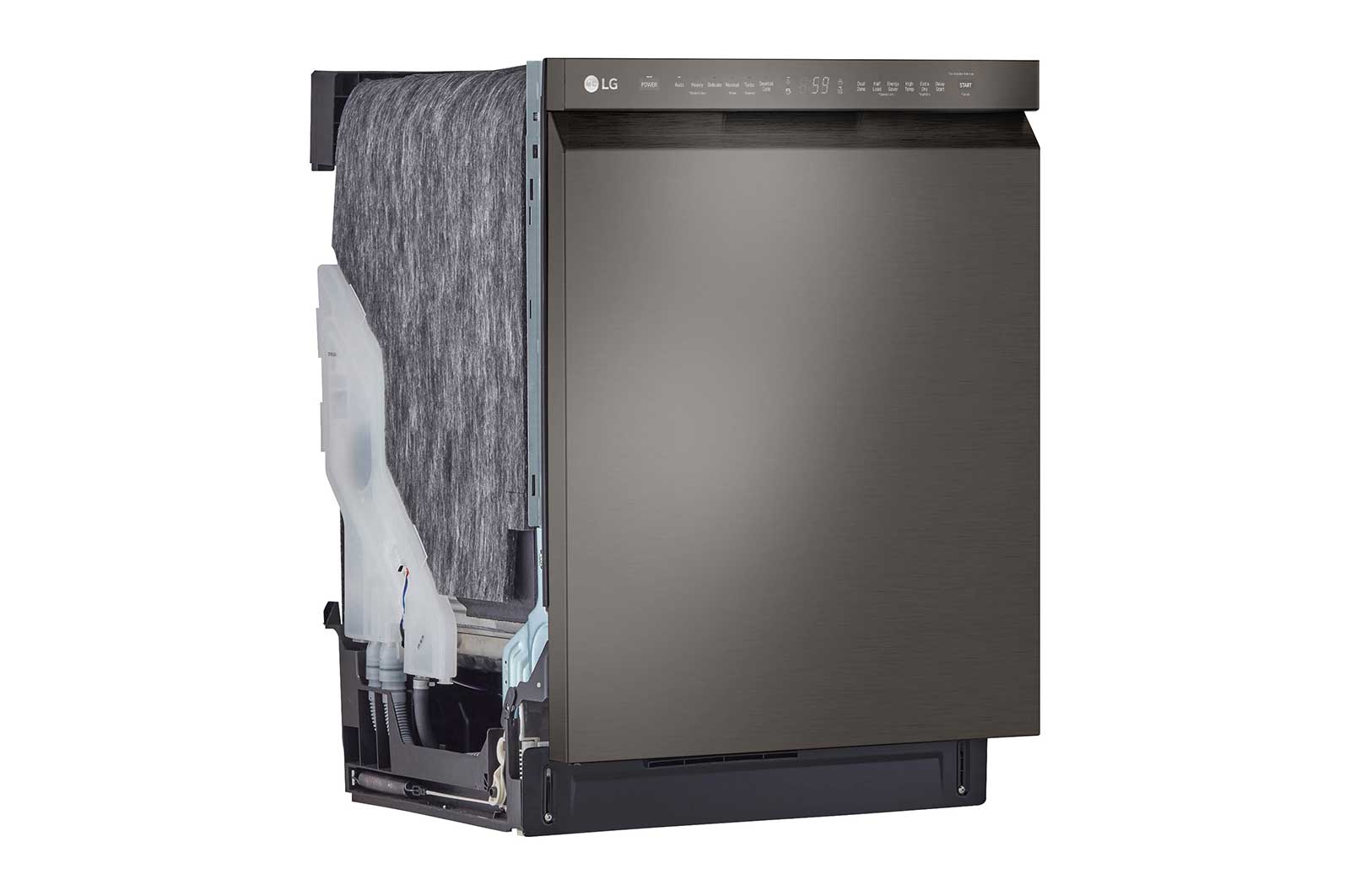 Lg Front Control Dishwasher with QuadWash™ and 3rd Rack