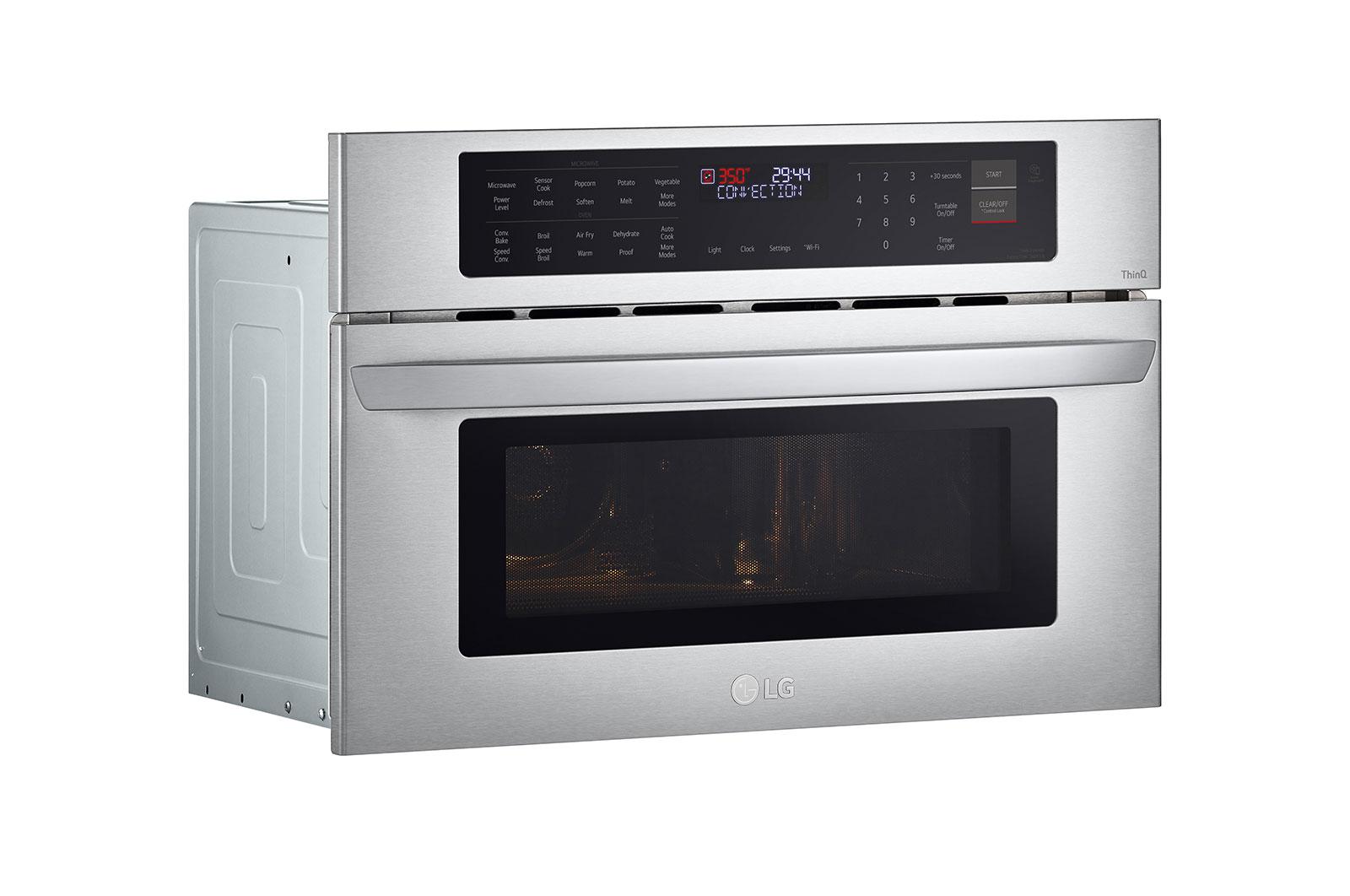 Lg 1.7 cu. ft. Smart Built-In Microwave Speed Oven