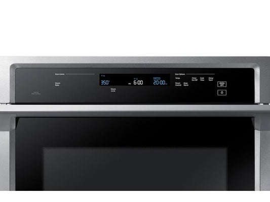 Samsung NV51K6650SS 30" Smart Single Electric Wall Oven with Steam Cook in Stainless Steel