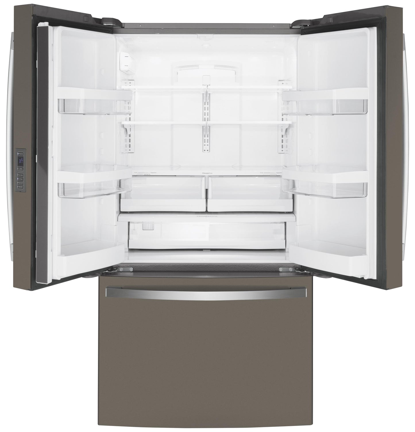 GWE23GMNES GE® ENERGY STAR® 23.1 Cu. Ft. Counter-Depth French-Door Refrigerator
