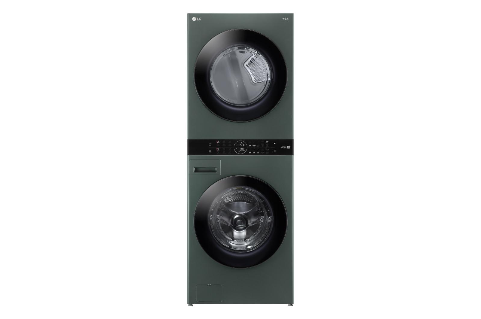 Lg Single Unit Front Load LG WashTower™ with Center Control™ 4.5 cu. ft. Washer and 7.4 cu. ft. Electric Dryer