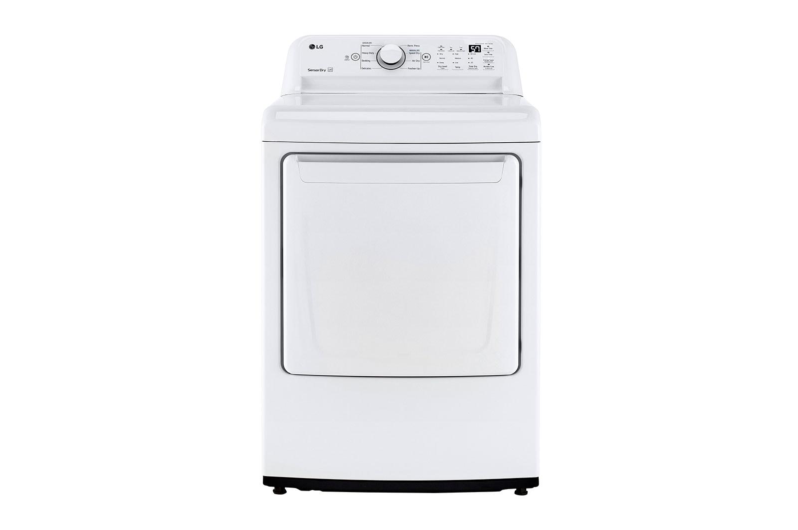 Lg 7.3 cu. ft. Ultra Large Capacity Electric Dryer with Sensor Dry Technology