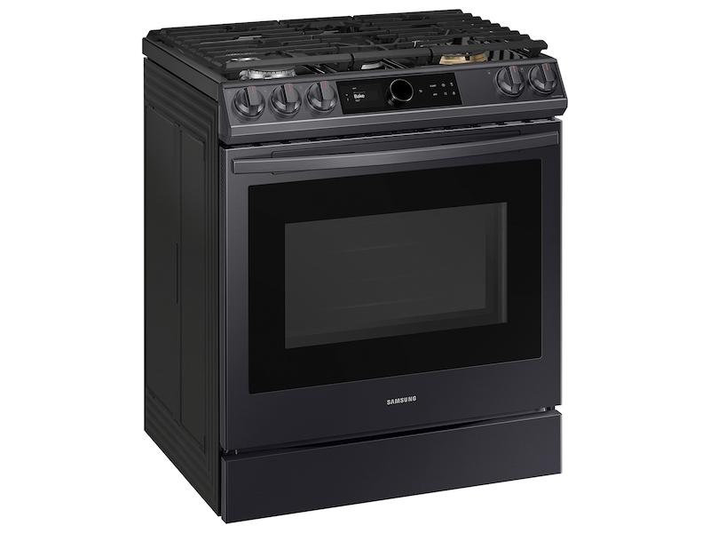 Samsung 6.0 cu ft. Smart Slide-in Gas Range with Smart Dial
