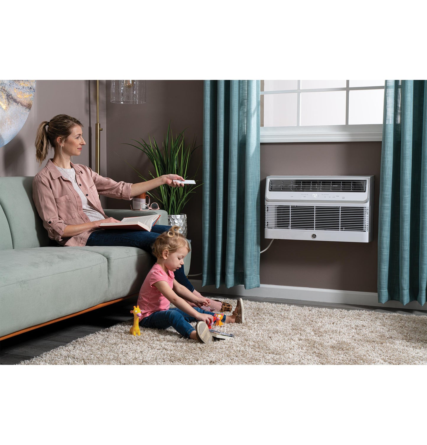 GE® ENERGY STAR® 230/208 Volt Built-In Cool-Only Room Air Conditioner