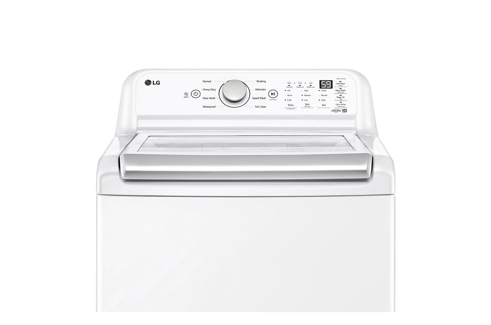 Lg 4.8 cu. ft. Mega Capacity Top Load Washer with 4-Way™ Agitator