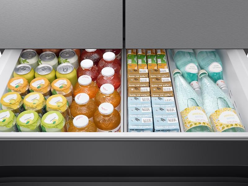 Samsung RF23BB8200QLAA Bespoke 4-Door French Door Refrigerator (23 cu. ft.) with AutoFill Water Pitcher in Stainless Steel