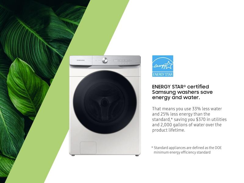 5.0 cu. ft. Extra-Large Capacity Smart Dial Front Load Washer with MultiControl™ in Ivory