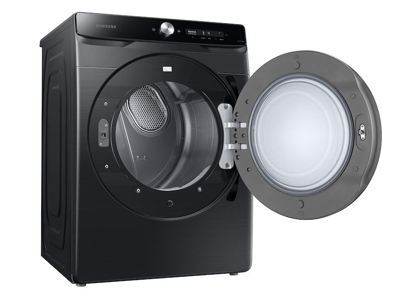 7.5 cu. ft. Smart Dial Gas Dryer with Super Speed Dry in Brushed Black