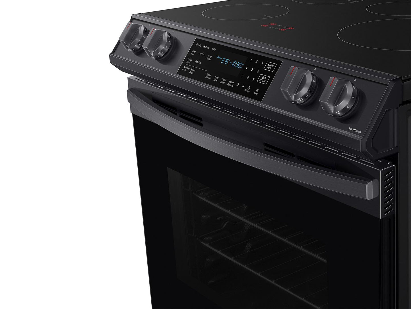 Samsung 6.3 cu. ft. Smart Rapid Heat Induction Slide-in Range with Air Fry