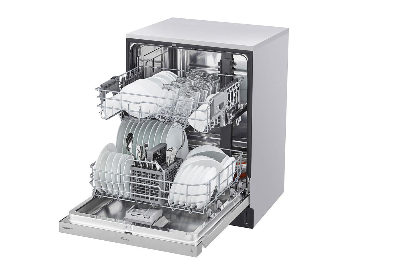Lg ADFD5448AT Front Control Smart Wi-Fi Enabled Dishwasher with QuadWash™