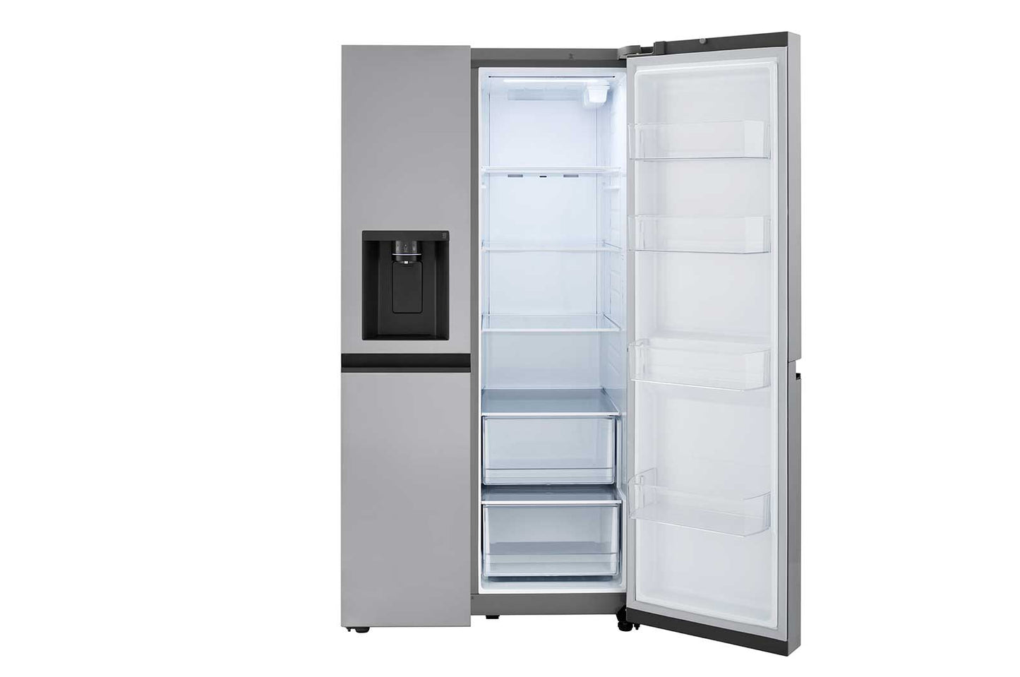 Lg LRSXS2706V 27 cu. ft. Side-by-Side Refrigerator with Smooth Touch Ice Dispenser