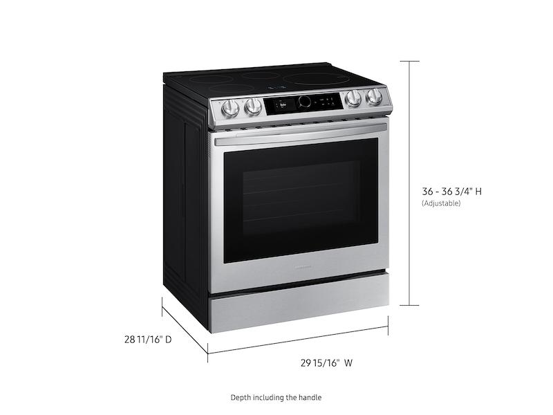 Samsung 6.3 cu. ft. Smart Slide-in Induction Range with Smart Dial