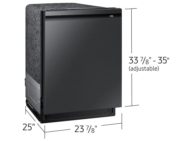Samsung DW80B6060UG Smart 44dBA Dishwasher with StormWash+™ in Black Stainless Steel