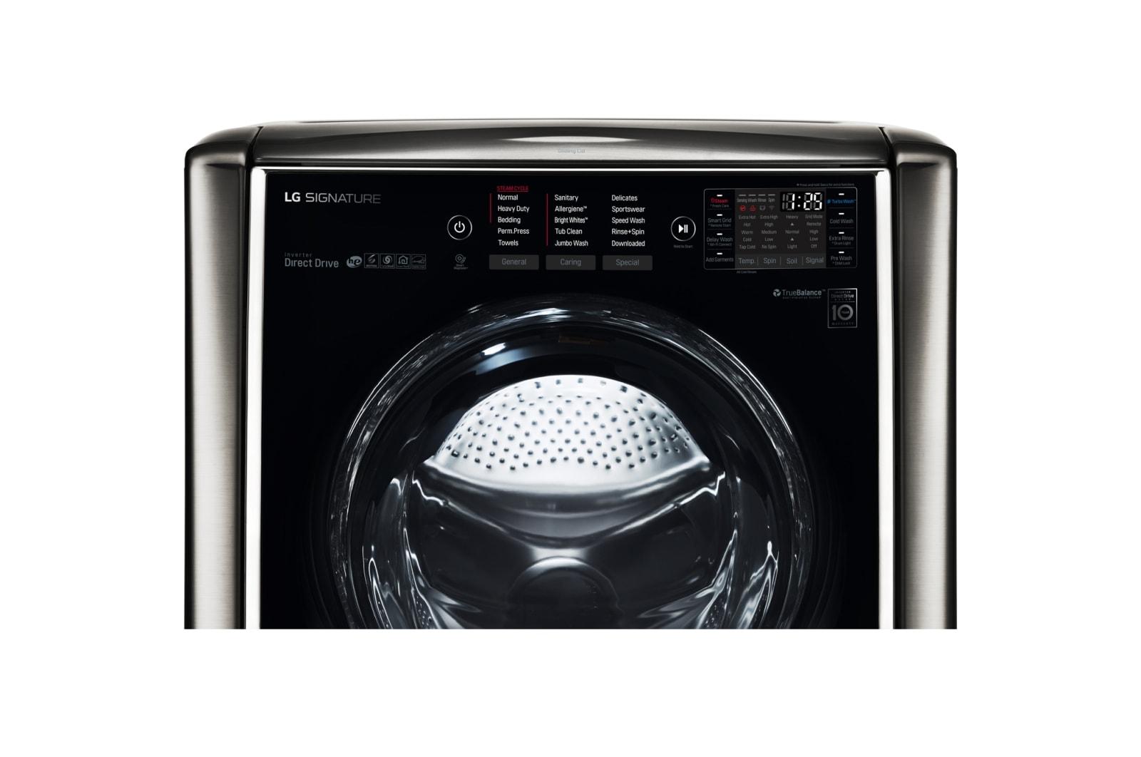 LG SIGNATURE 5.8 cu. ft. Large Smart wi-fi Enabled Front Load Washer