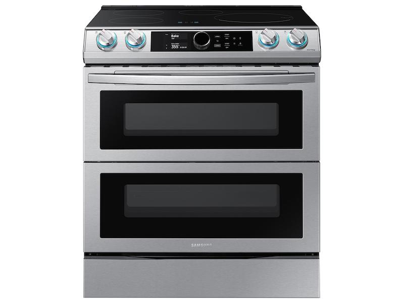 Samsung 6.3 cu. ft. Smart Slide-in Induction Range with Flex Duo™, Smart Dial