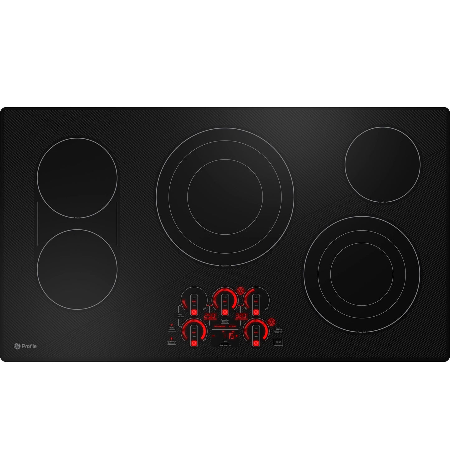 PEP9036STSS GE Profile™ 36" Built-In Touch Control Cooktop