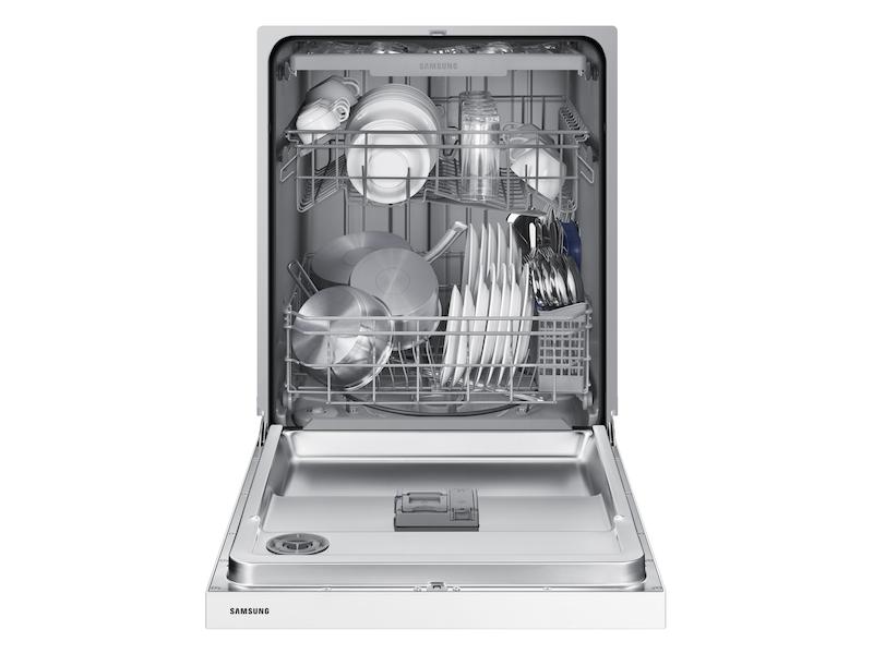 Samsung DW80N3030UW Front Control 51 dBA Dishwasher with Hybrid Interior in White