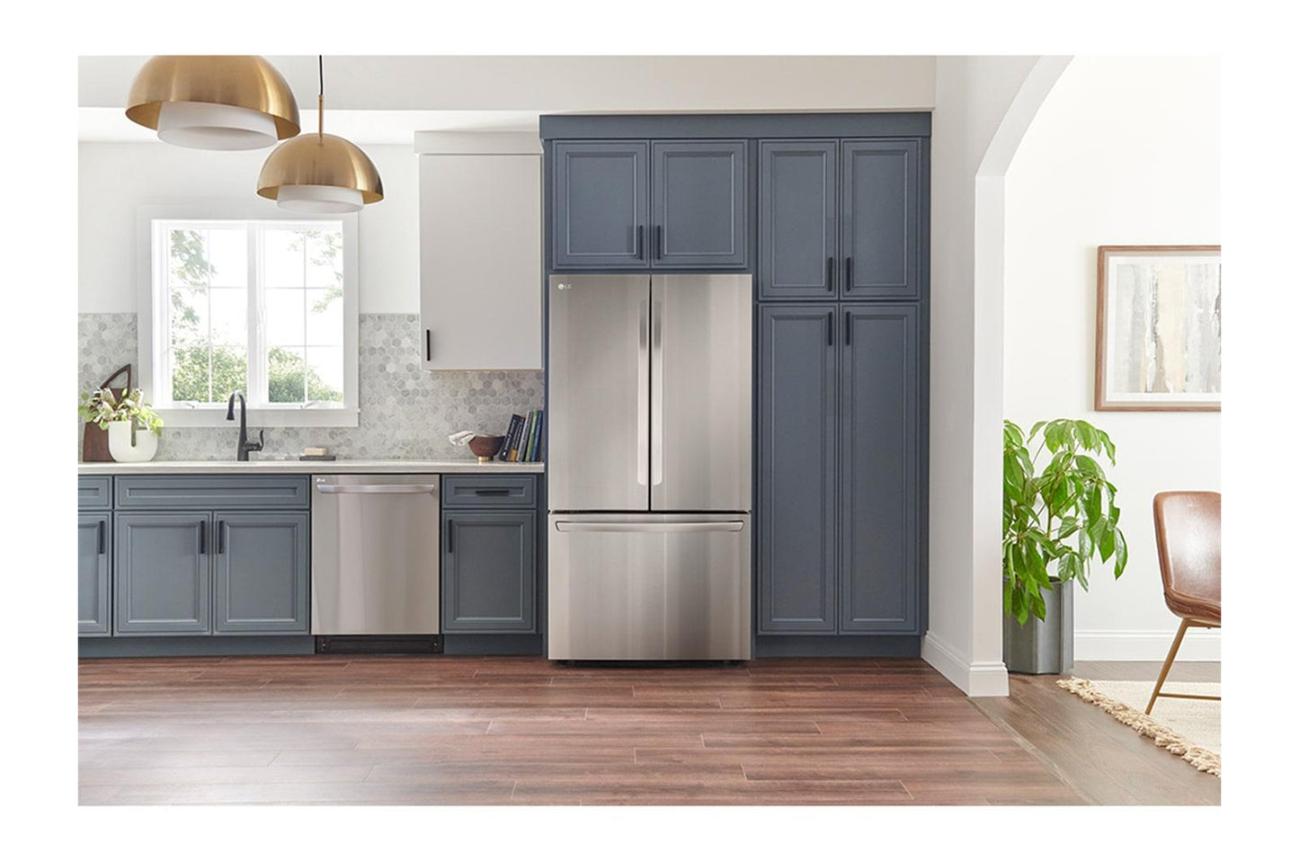 Lg LRFLC2706S 27 cu. ft. Smart Counter-Depth MAX™ French Door Refrigerator