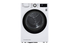 Lg DLHC1455W 4.2 cu. ft. Smart Wi-Fi Enabled Compact Front Load Dryer with Dual Inverter HeatPump™ Technology