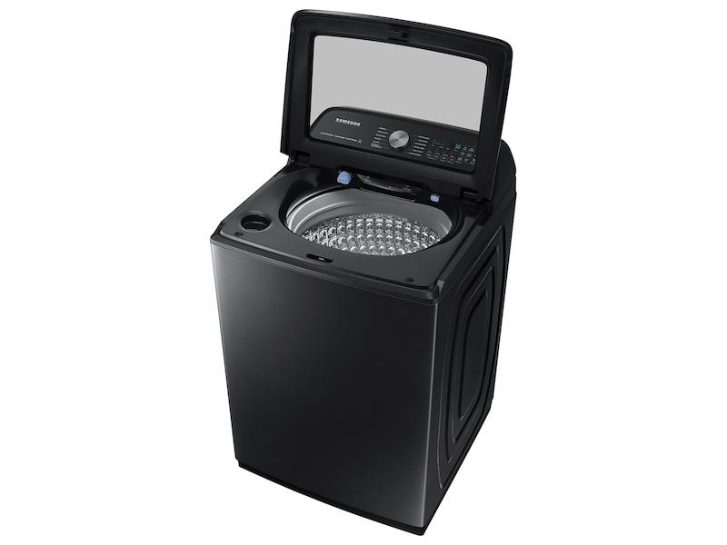 5.1 cu. ft. Smart Top Load Washer with ActiveWave™ Agitator and Super Speed Wash in Brushed Black
