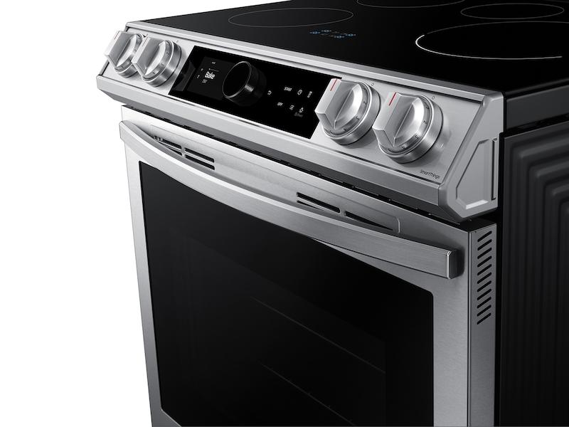 Samsung 6.3 cu. ft. Smart Slide-in Induction Range with Smart Dial