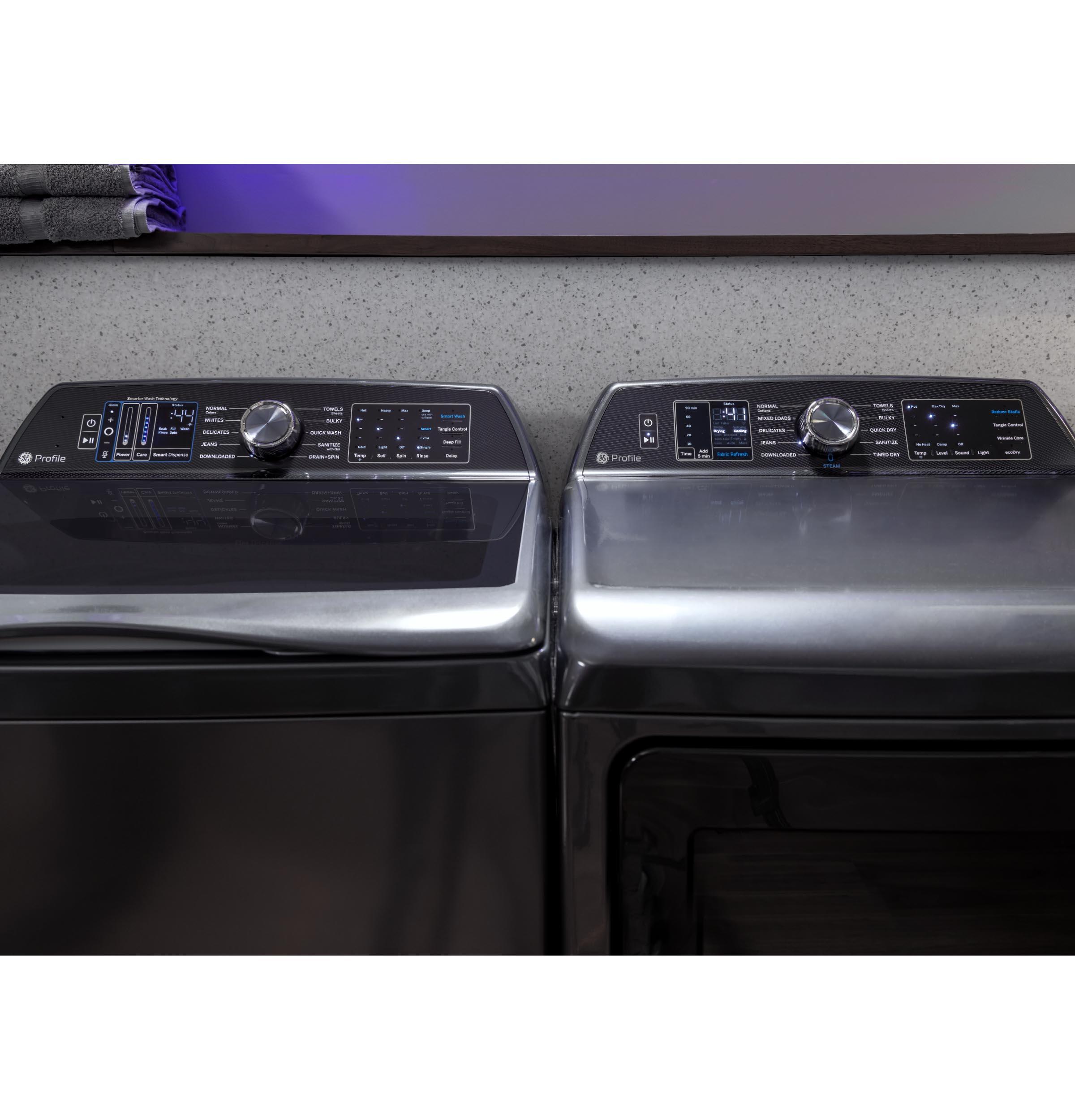 PTD90EBPTDG GE Profile™ ENERGY STAR® 7.3 cu. ft. Capacity Smart Electric Dryer with Fabric Refresh