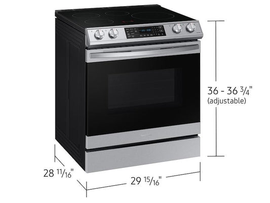 Samsung 6.3 cu. ft. Smart Rapid Heat Induction Slide-in Range with Air Fry