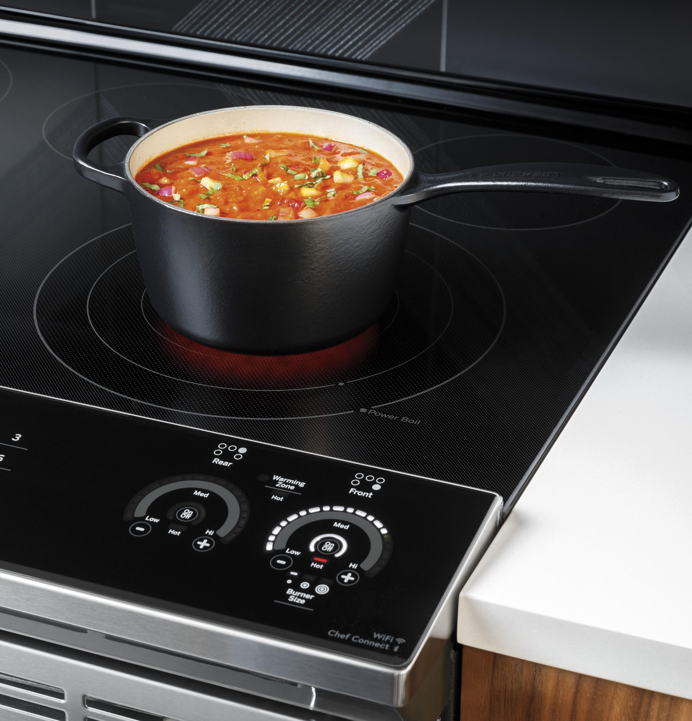PSS93BPTS GE Profile™ 30" Smart Slide-In Electric Convection Range with No Preheat Air Fry