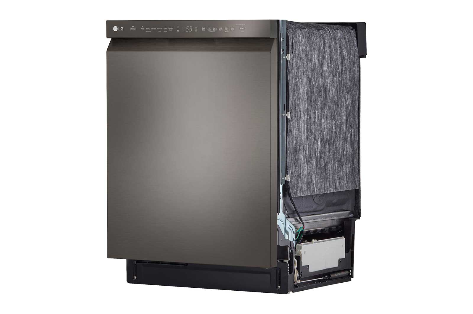 Lg Front Control Dishwasher with QuadWash™ and 3rd Rack