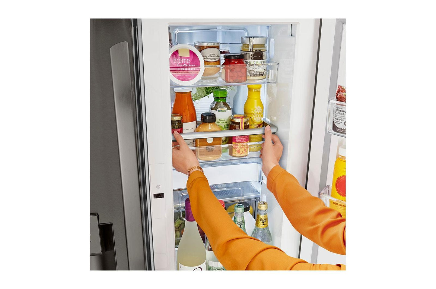 24 cu. ft. Smart wi-fi Enabled Door-in-Door® Counter-Depth Refrigerator with Craft Ice™ Maker