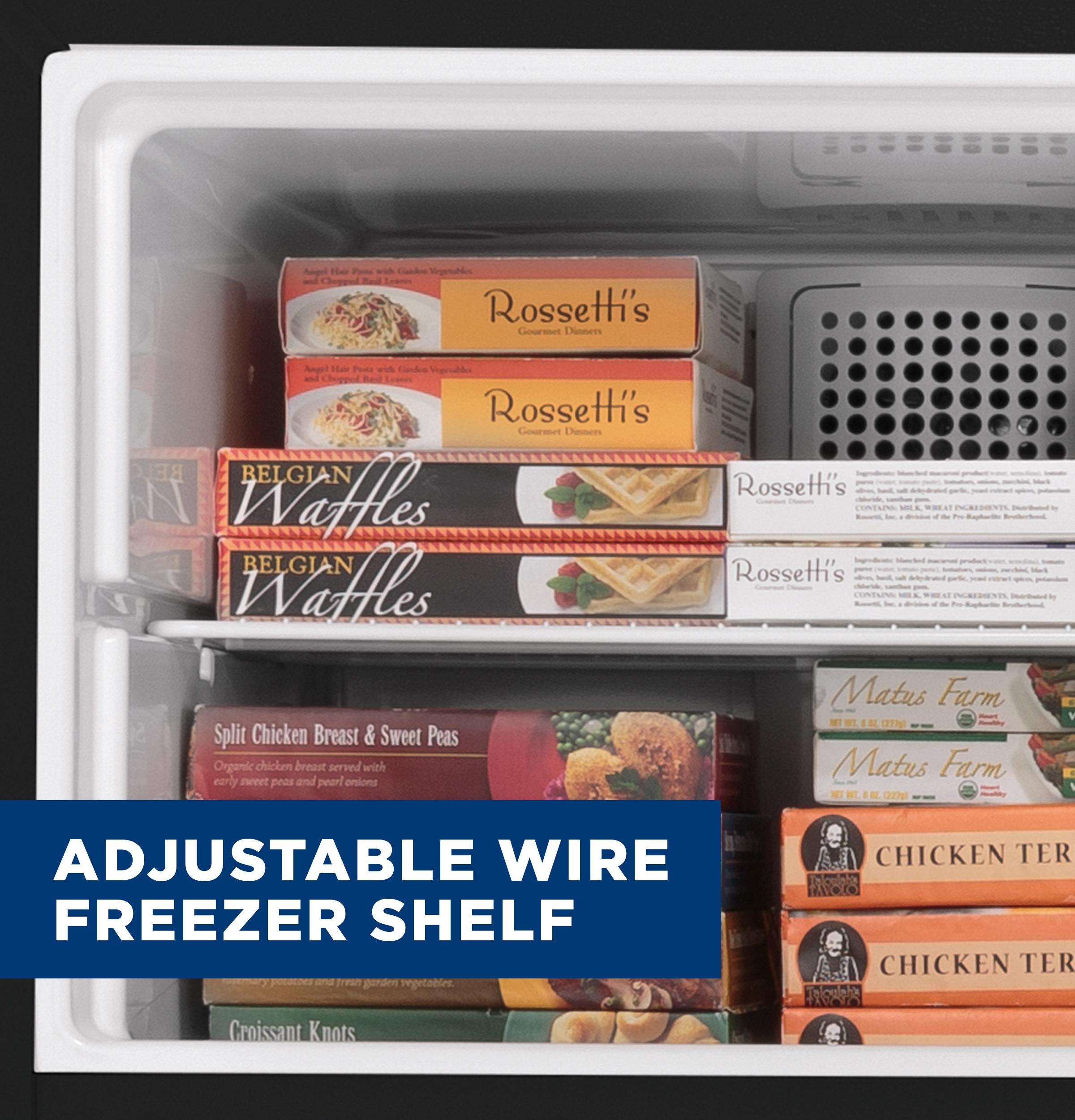 GTE18DTNRBB GE® ENERGY STAR® 17.5 Cu. Ft. Top-Freezer Refrigerator