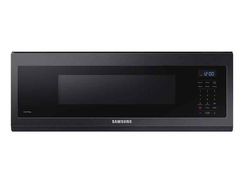 Samsung 1.1 cu. ft. Smart SLIM Over-the-Range Microwave with 400 CFM Hood Ventilation, Wi-Fi