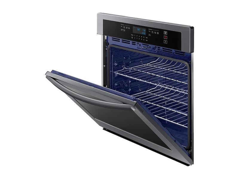 Samsung 30" Smart Single Wall Oven in Black Stainless Steel