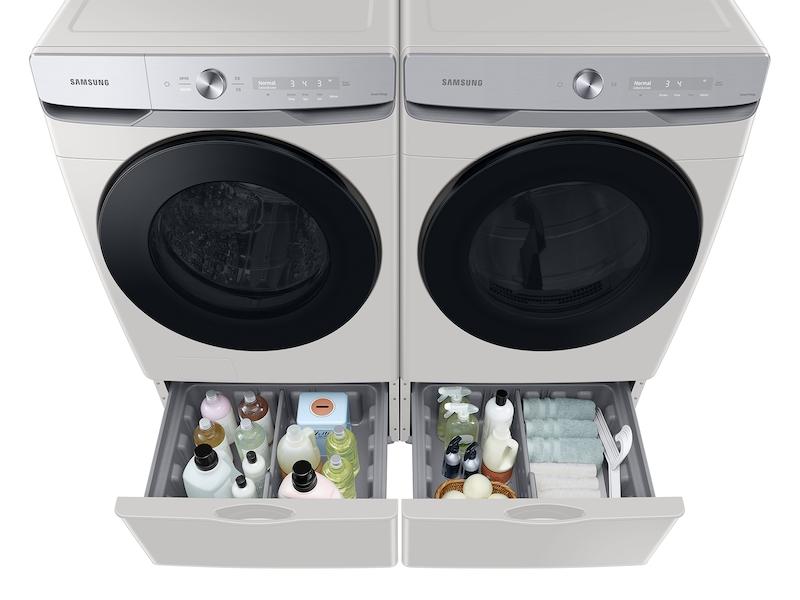 Samsung DVG50A8600E 7.5 cu. ft. Smart Dial Gas Dryer with Super Speed Dry in Ivory