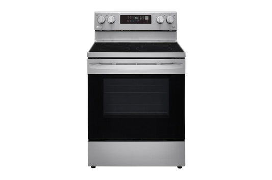 Lg LREL6323S 6.3 cu. ft. Smart Wi-Fi Enabled Fan Convection Electric Range with Air Fry & EasyClean®