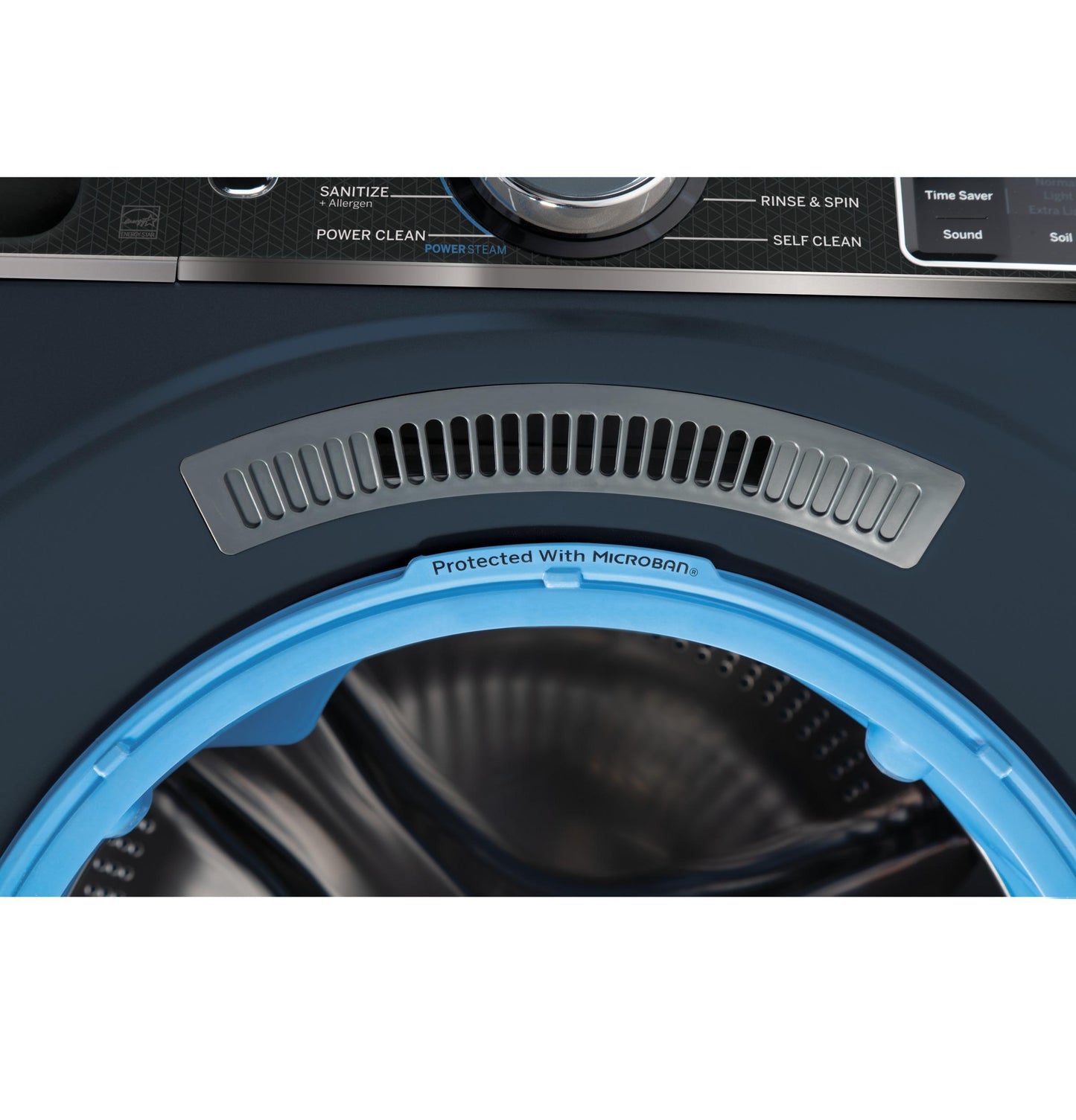 GE® ENERGY STAR® 5.0 cu. ft. Capacity Smart Front Load Steam Washer with SmartDispense™ UltraFresh Vent System with OdorBlock™ and Sanitize   Allergen