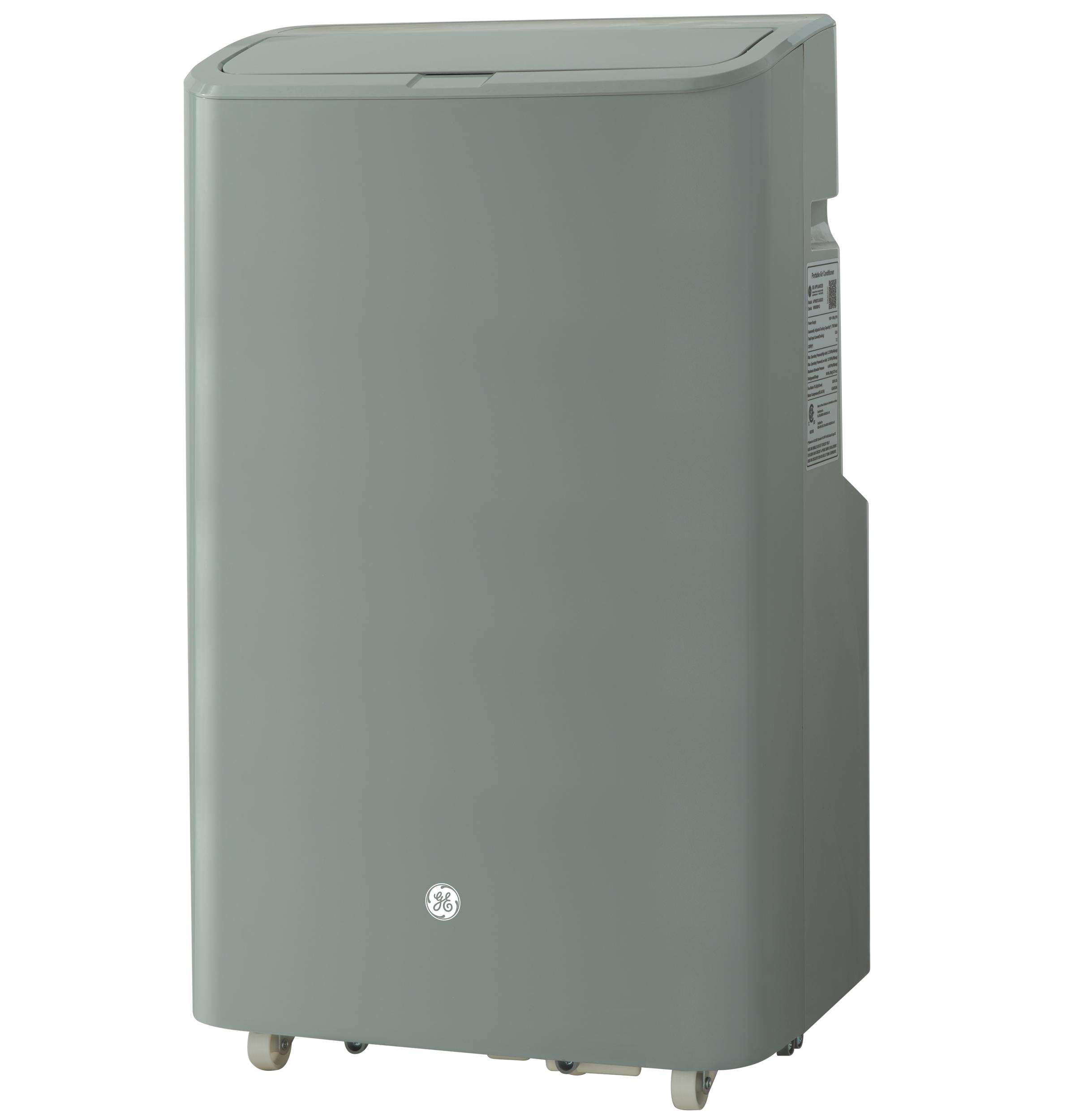 APWD07JASG GE® 7,500 BTU Smart Portable Air Conditioner with Dehumidifier and Remote, Grey