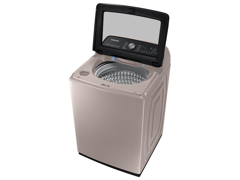 5.1 cu. ft. Smart Top Load Washer with ActiveWave™ Agitator and Super Speed Wash in Champagne