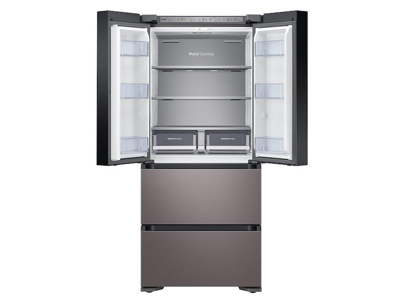 Samsung 17.3 cu. ft. Smart Kimchi & Specialty 4-Door French Door Refrigerator in Platinum Bronze