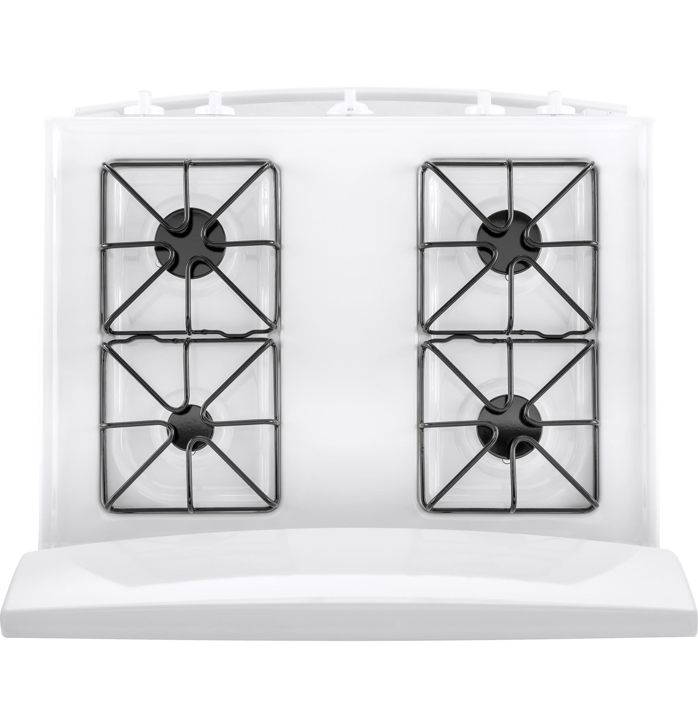 JGBS30DEKWW GE® 30" Free-Standing Gas Range