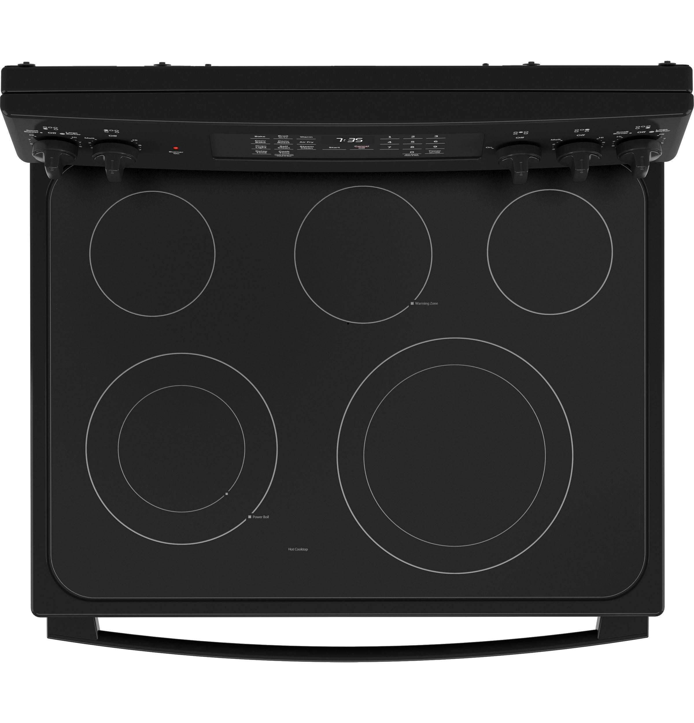 GE® 30" Free-Standing Electric Convection Range with No Preheat Air Fry