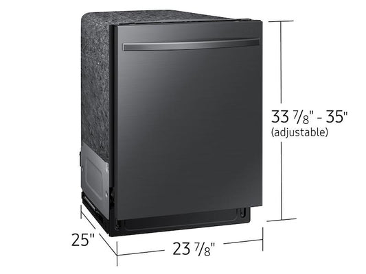 Samsung DW80B7071UG AutoRelease Smart 42dBA Dishwasher with StormWash+™ and Smart Dry in Black Stainless Steel