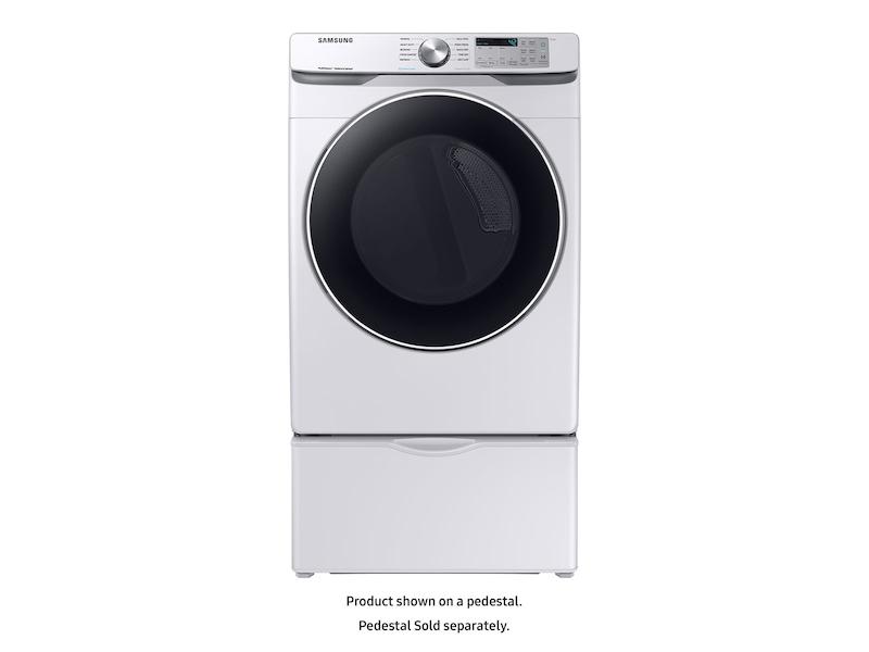 Samsung DVE45T6200W 7.5 cu. ft. Electric Dryer with Steam Sanitize+ in White