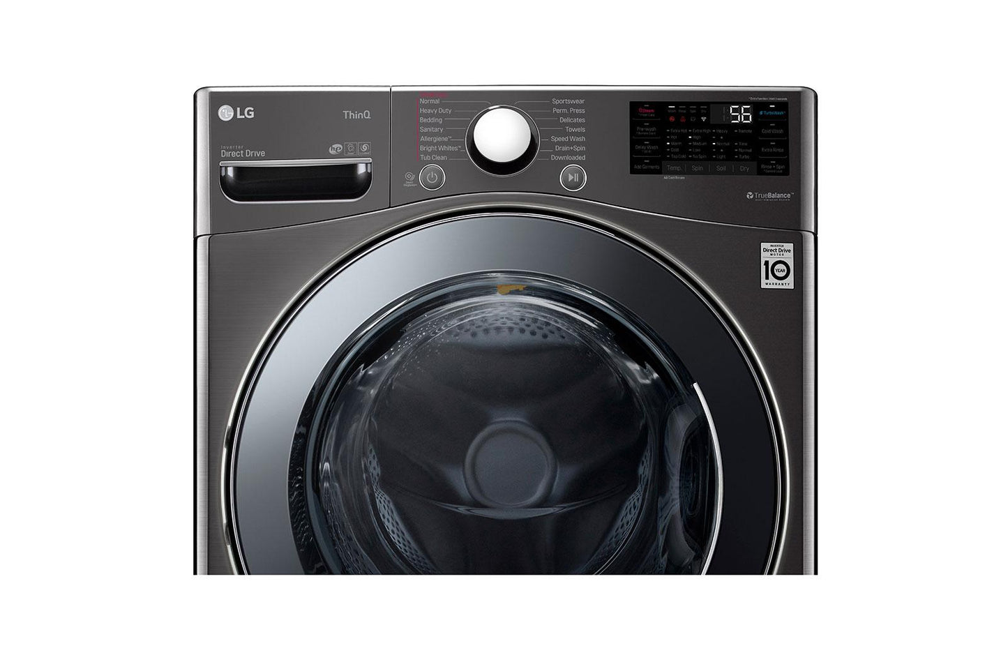 Lg 4.5 cu.ft. Smart Wi-Fi Enabled All-In-One Washer/Dryer with TurboWash® Technology