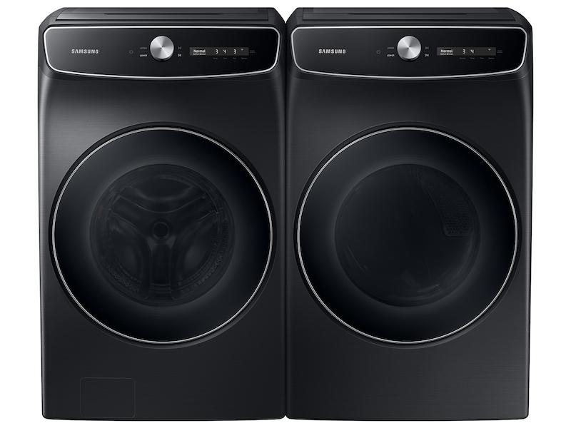 Samsung 6.0 cu. ft. Total Capacity Smart Dial Washer with FlexWash™ and Super Speed Wash in Brushed Black