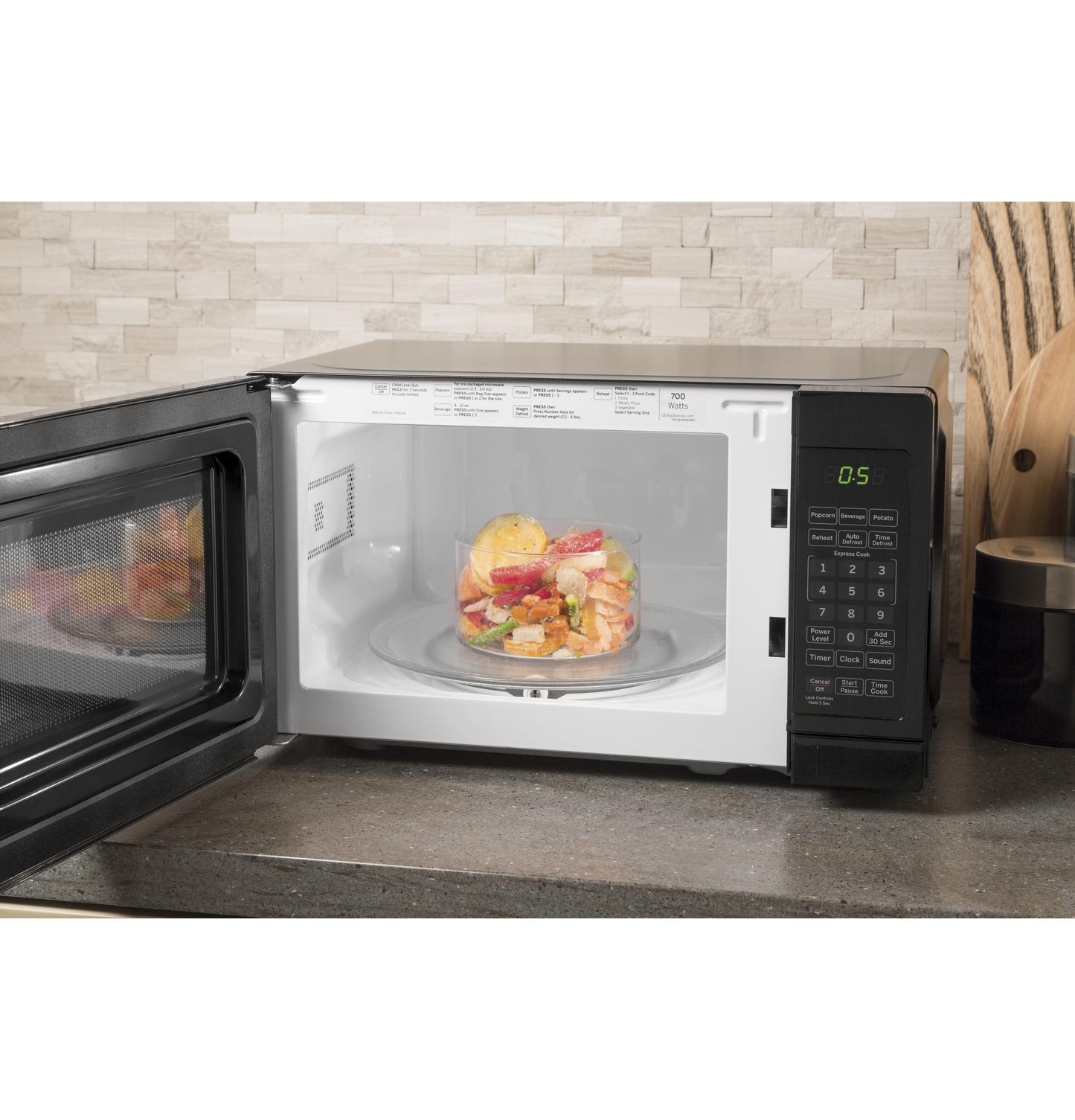 GE® 0.7 Cu. Ft. Capacity Countertop Microwave Oven
