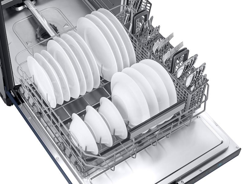 Samsung DW80R9950QN Bespoke AutoRelease 39dBA Dishwasher with Linear Wash in Fingerprint Resistant Navy Steel