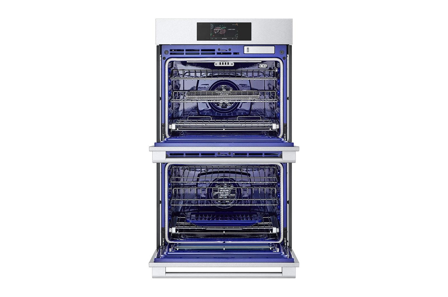 WDES9428F LG STUDIO 9.4 cu. ft. Smart InstaView® Electric Double Built-In Wall Oven with Air Fry & Steam Sous Vide