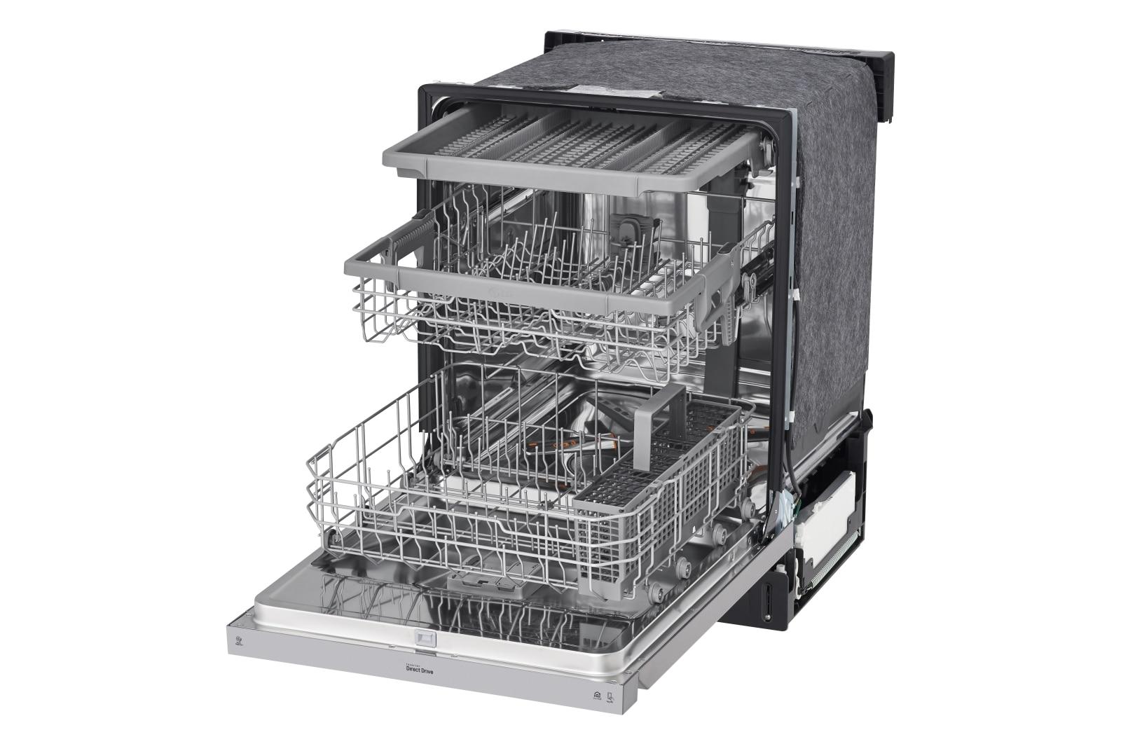 Lg Front Control Dishwasher with QuadWash™